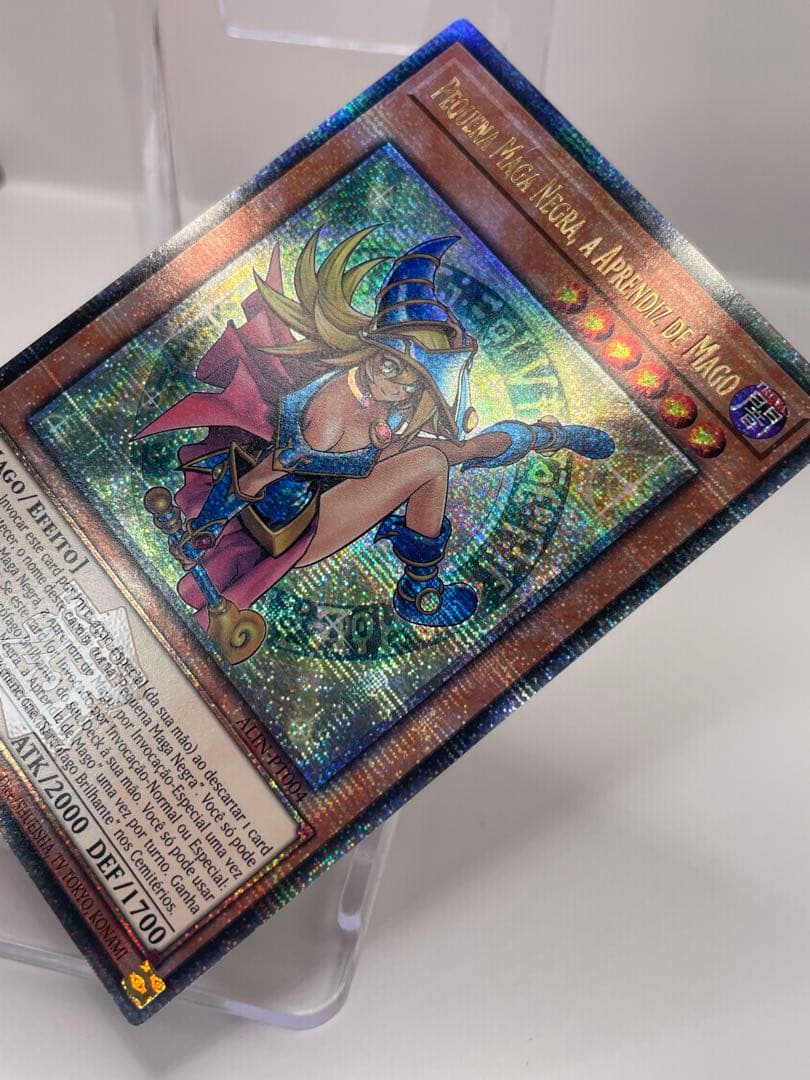 希少 ポルトガル語版 25th 魔術師の弟子 ブラックマジシャンガール 遊戯王