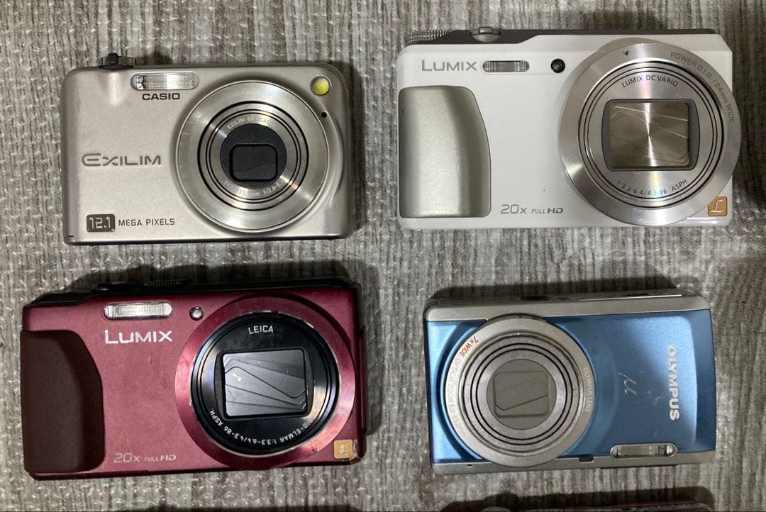 デジカメ8台まとめ売り
