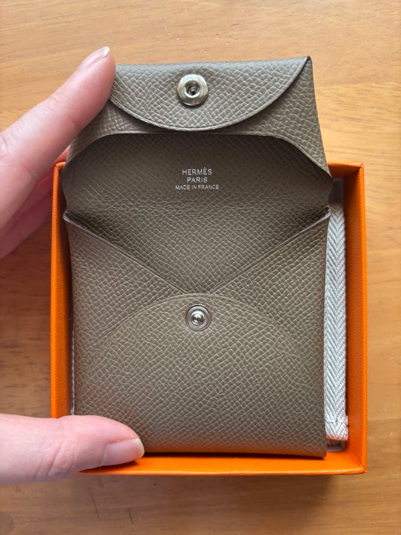 HERMES エルメス　バスティア　エトゥープ