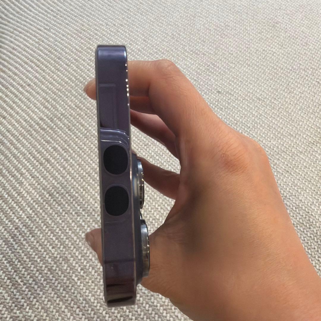 【バッテリー交換済・美品】iPhone 14 Pro 256Gディープパープル