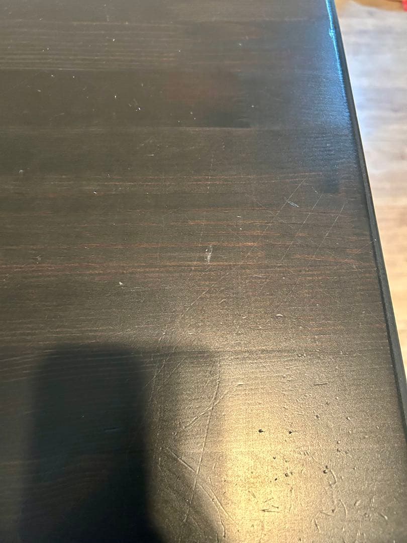 【希少】9/22〆IKEA INGATORP ダイニングテーブル　ブラック