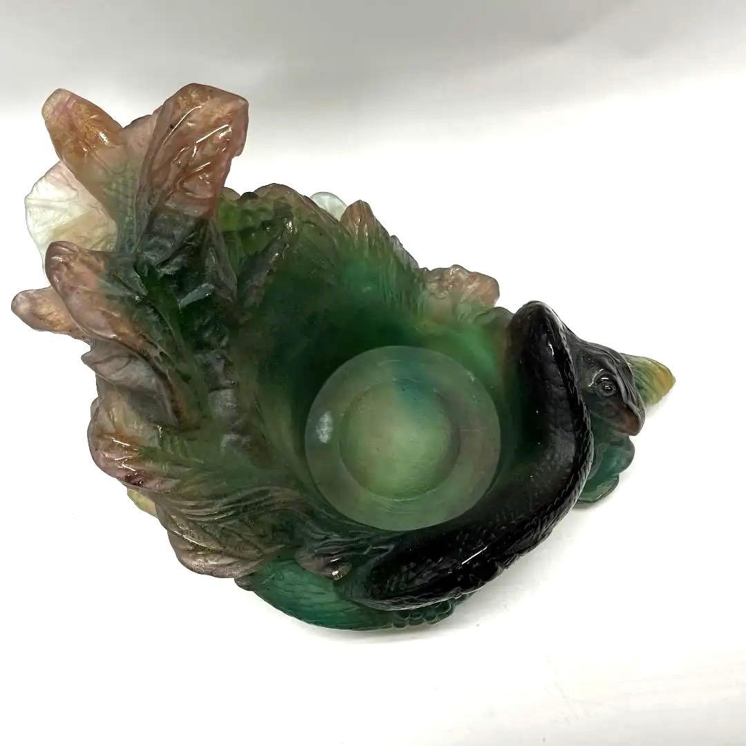 Daum　ドーム　フラワーベース　ヘビ