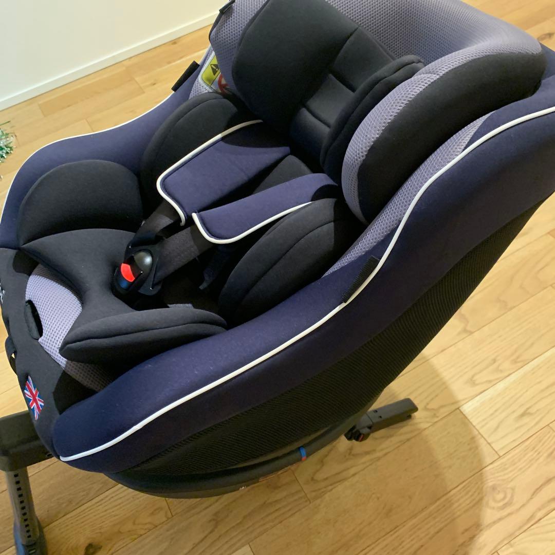 「美品」Joie ネイビー チャイルドシートISOFIX