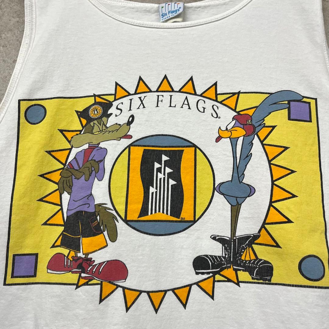 【レア3XL☆USA製90s】ルーニーテューンズ タンクトップ ワイリーコヨーテ