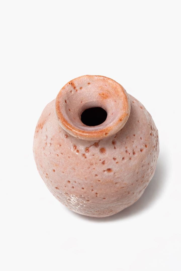 志野焼 徳利 ぐい呑 共箱2点 布栞付 茶道具