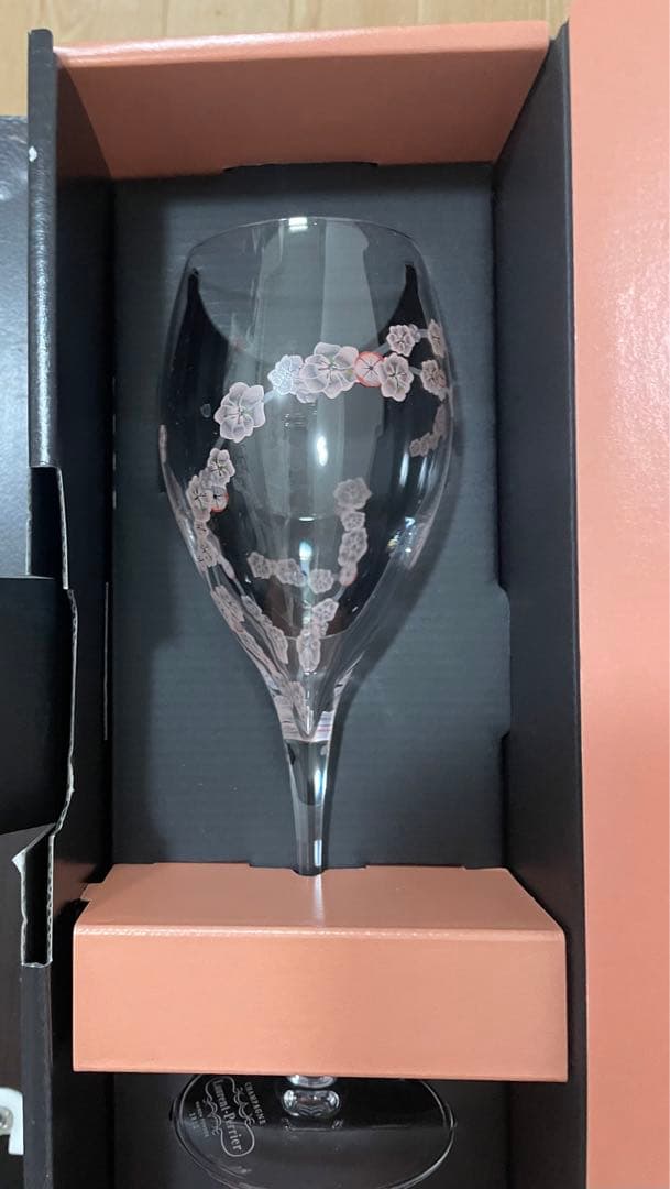 ローランペリエロゼ シャンパン 750ml グラス付き