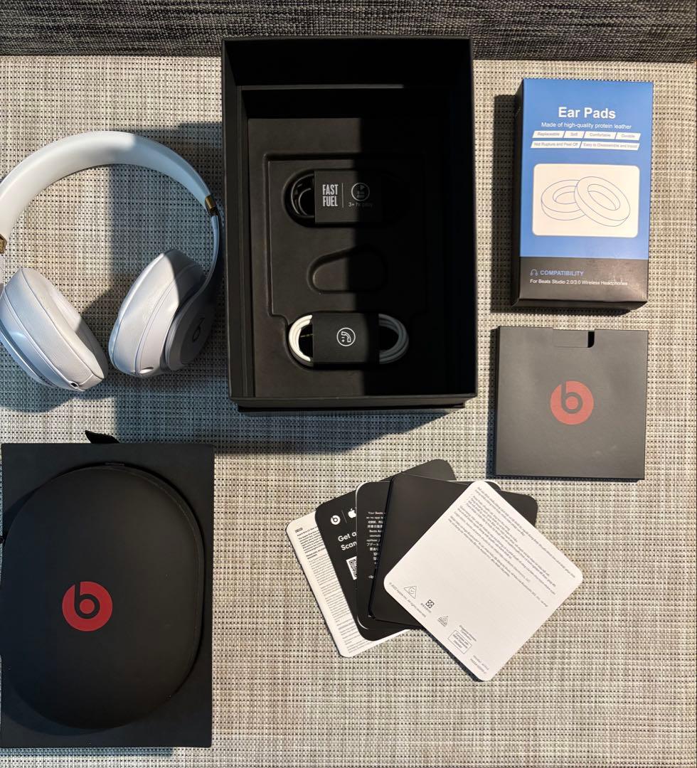 BEATS STUDIO3 ワイヤレスヘッドホン ホワイト