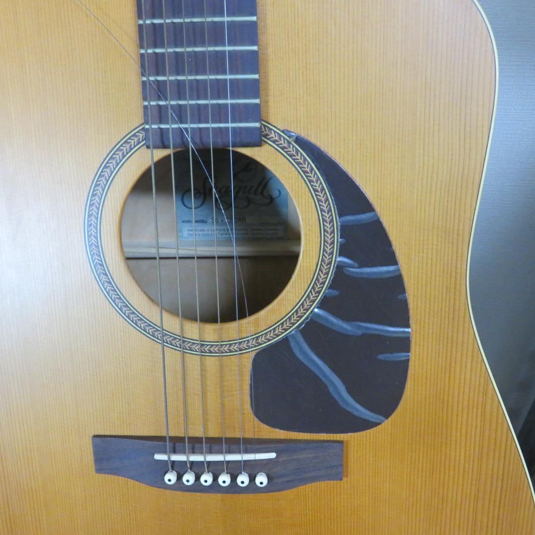 アコースティックギター シーガル ケース付き seagull S6 CEDAR