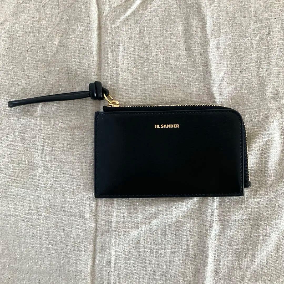 （年内で削除）新品未使用JIL SANDER ケース 財布 ブラック