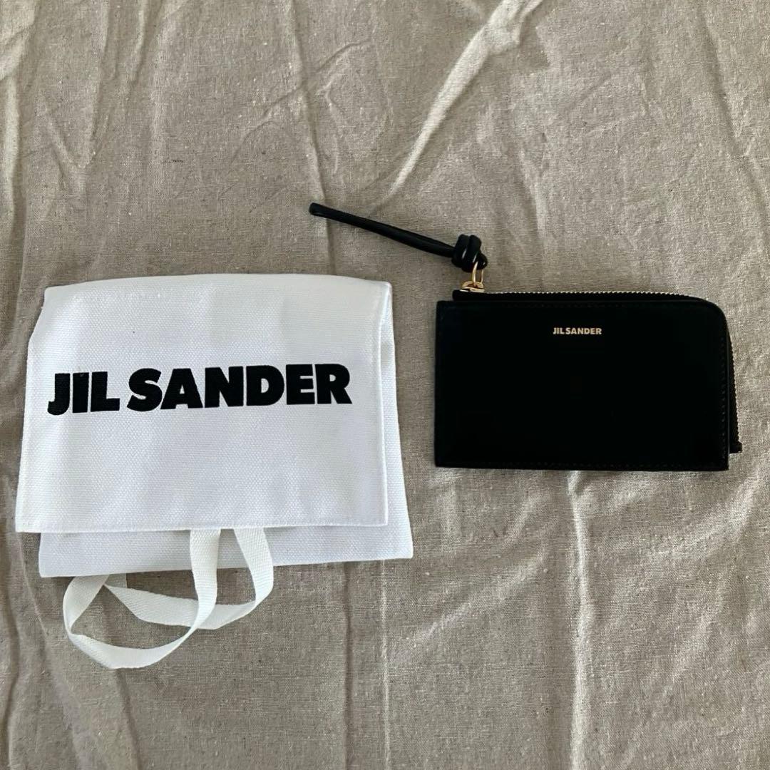 （年内で削除）新品未使用JIL SANDER ケース 財布 ブラック