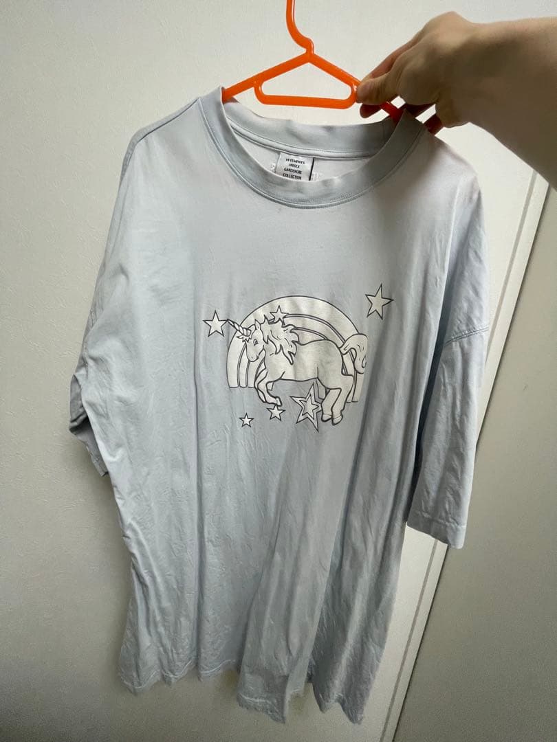 Vetements ユニコーン　ブルー