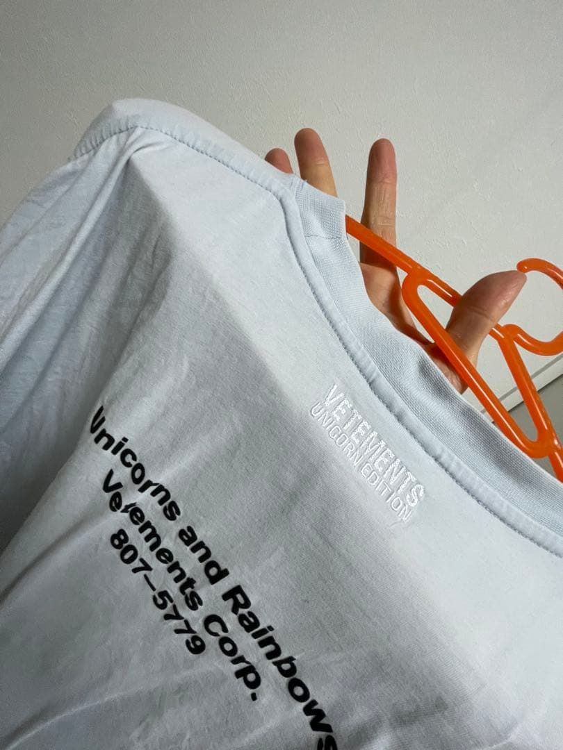 Vetements ユニコーン　ブルー