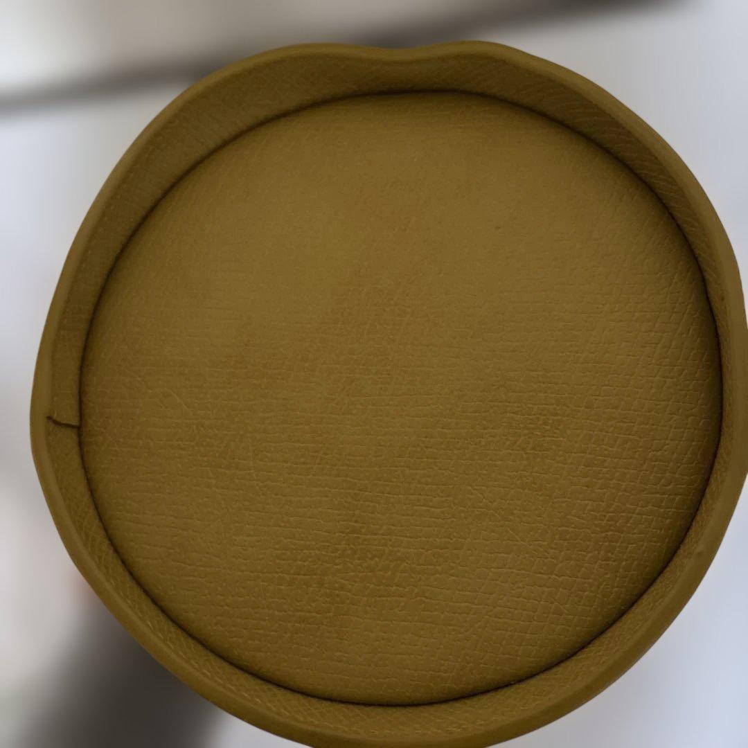 ロンシャン　バケットバッグ　イエロー