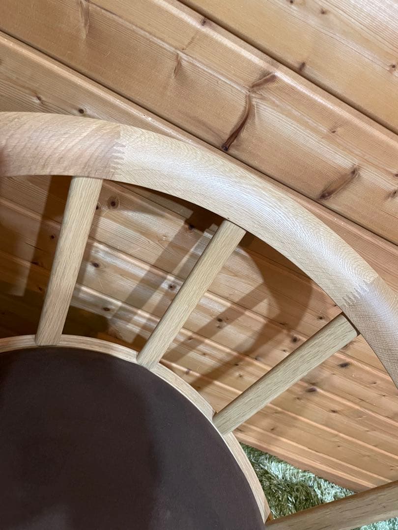 美品　匠工芸 MARTHA SPIN CHAIR マーサ　スピンチェア 椅子　b