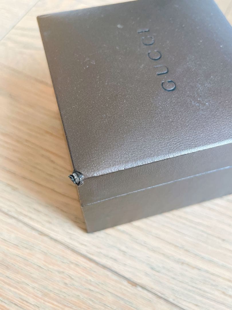 値下げ　GUCCI Gロゴスタッドピアス シルバー750 K18WG