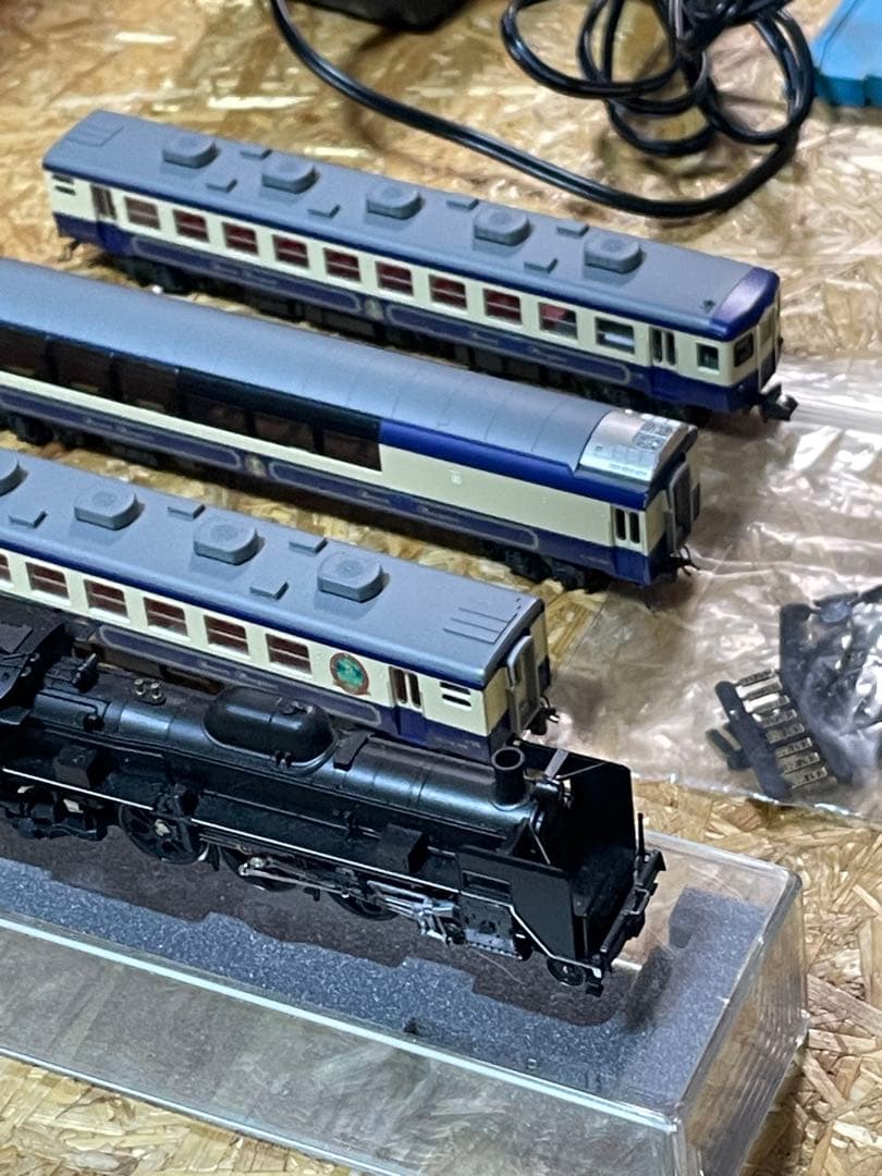 Nゲージ KATOレールセット C57-180機関車つき　本日までお値下げ中