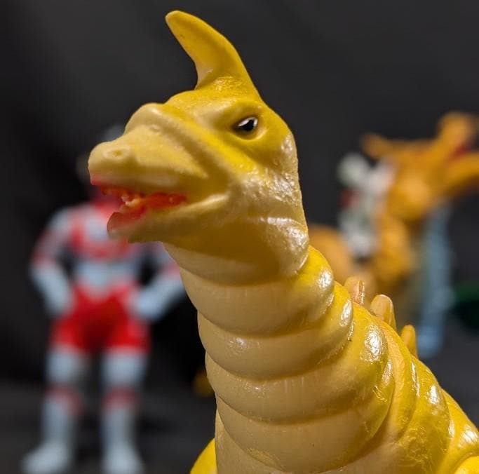 ウルトラマン＆バルタン星人他登場怪獣（ブルマァク復刻）ソフビフィギュア４体セット