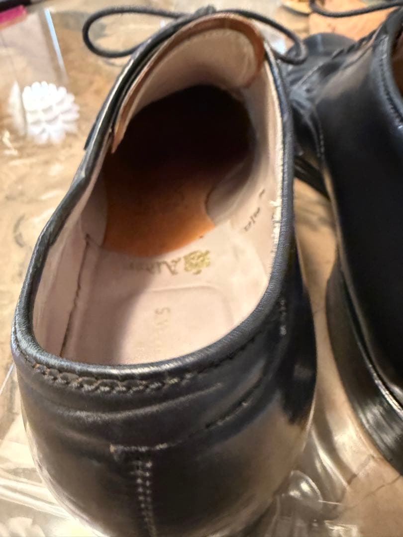 Alden ブラック Vチップ　コードヴァン　シューツリー付