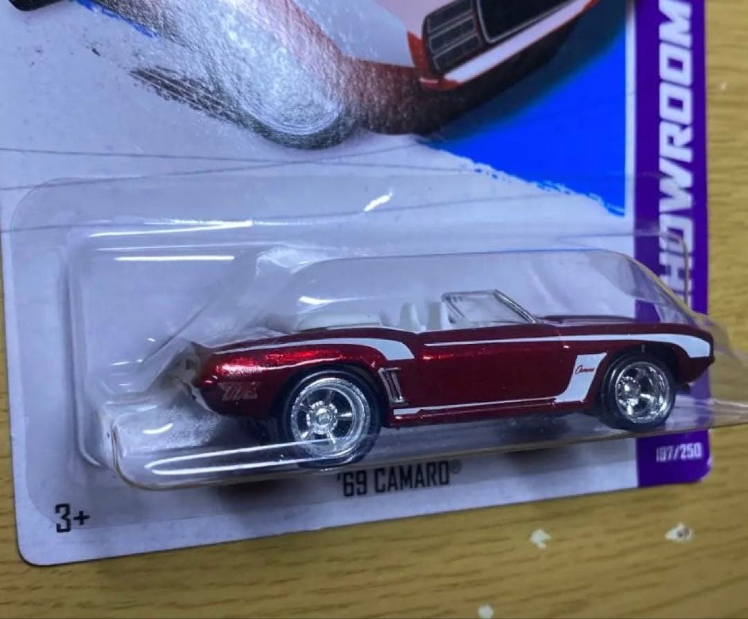 ホットウィール　'69 シェビー　カマロ　スーパートレジャーハント　STH