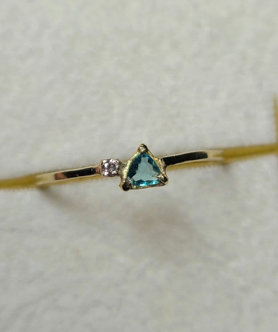 minはる★ブラジル産パライバトルマリンカラートルマリン★リングオーダー