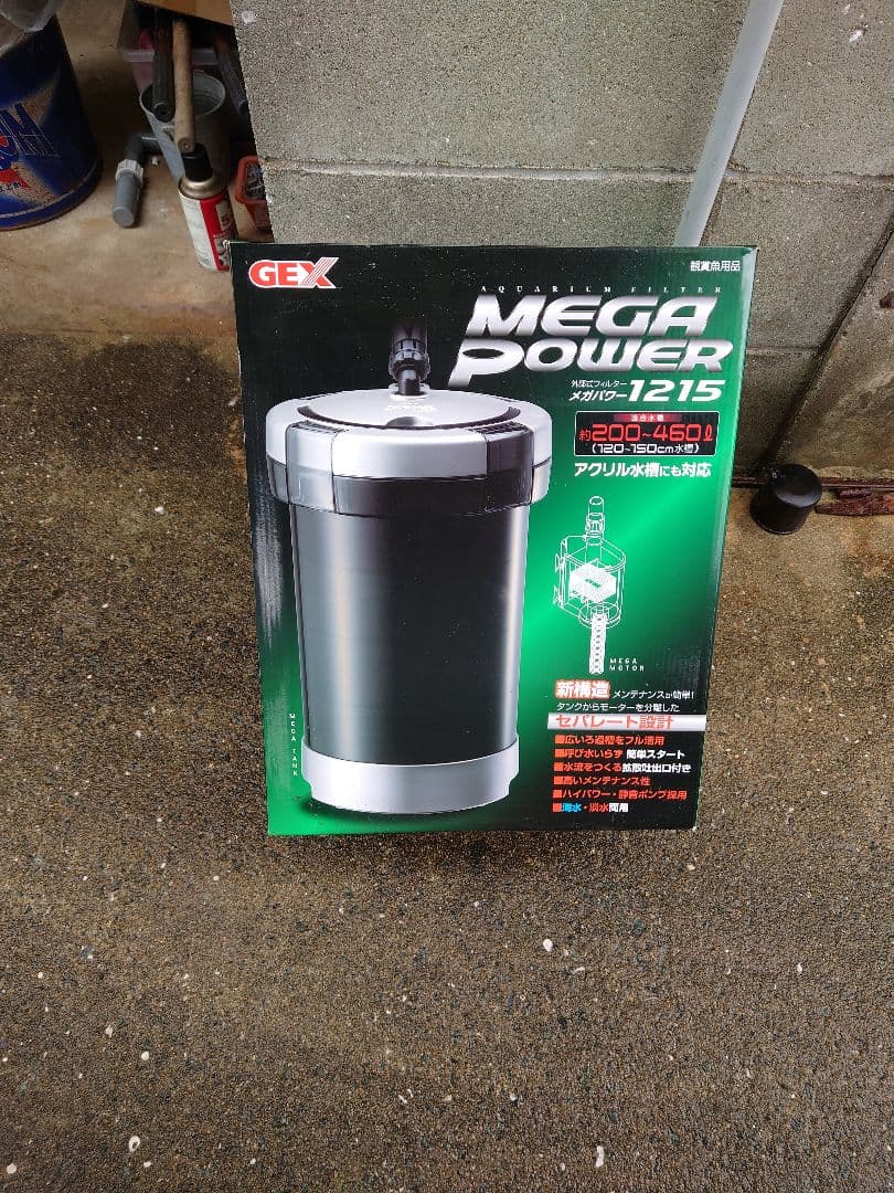 ジェックス外部フィルタ-メガパワー1215