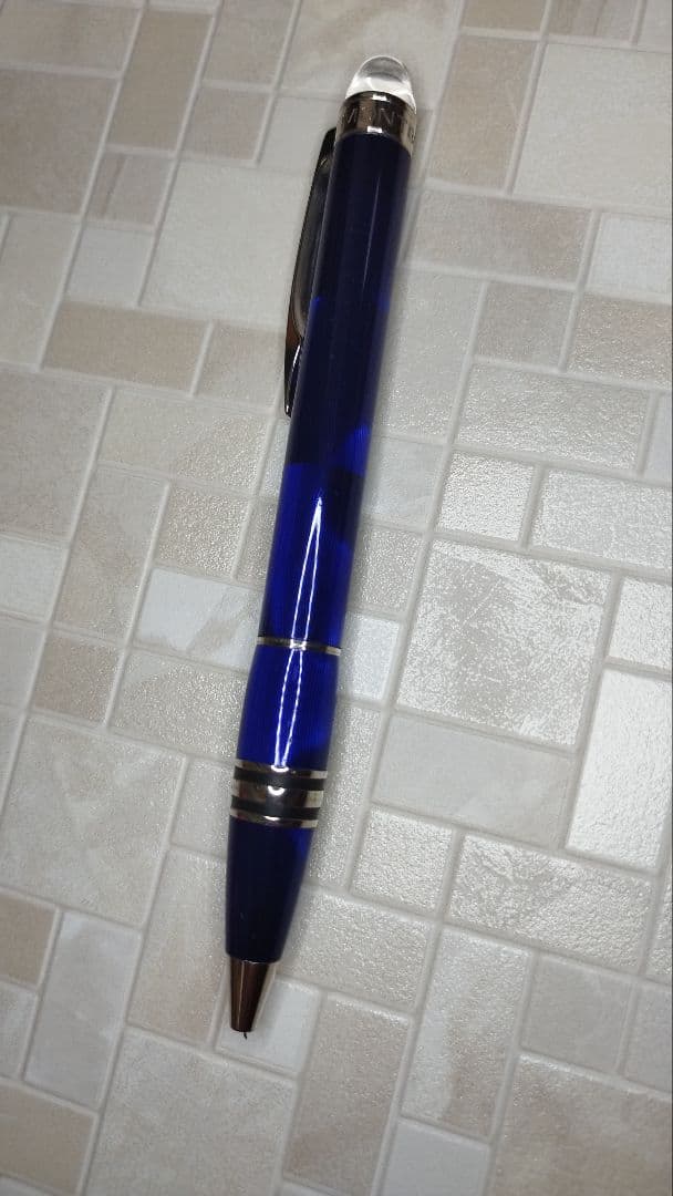 モンブラン　スターウォーカー　ボールペン　クールブルー　ブルー