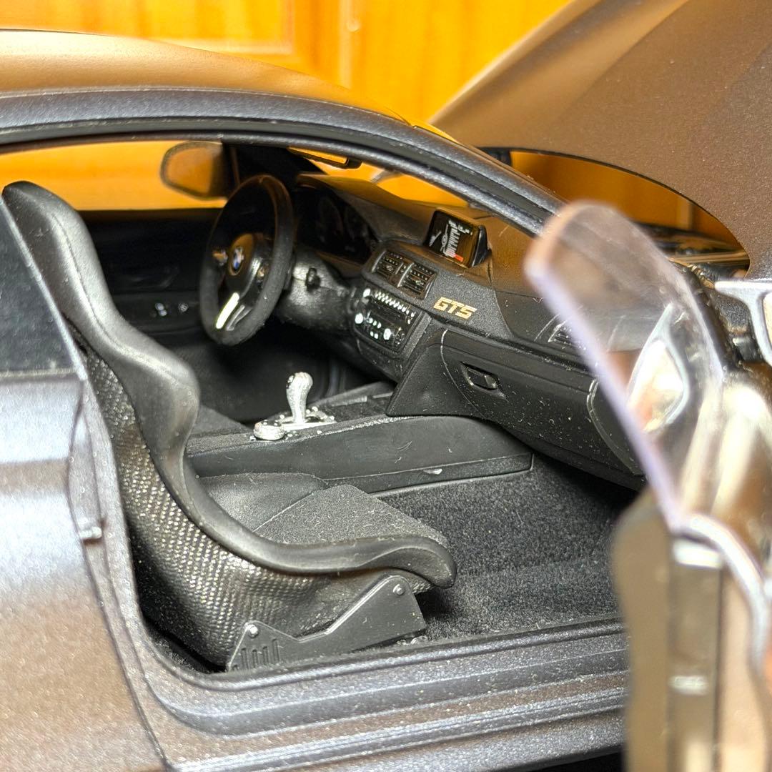 ミニチャンプス 1/18 BMW M4 GTS 2016 ダークグレー