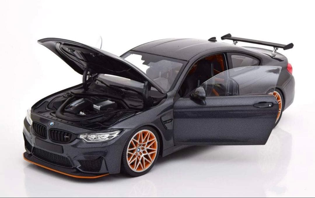 ミニチャンプス 1/18 BMW M4 GTS 2016 ダークグレー