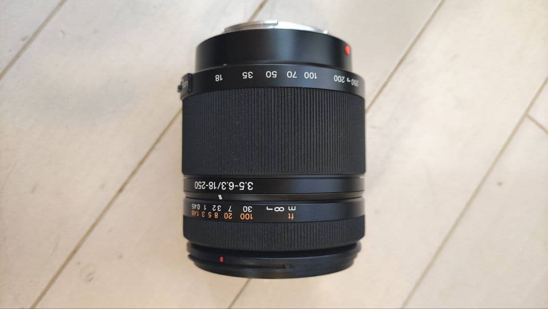 SONY DT 18-250mm F3.5-6.3 カメラズームレンズ
