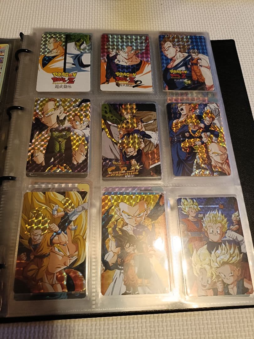 参考画像　ドラゴンボール　カードダス　海外