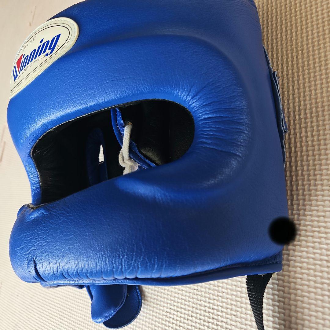 Winning ヘッドギア Lサイズ 青