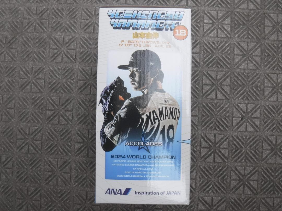 ドジャース山本由伸ボブルヘッド人形