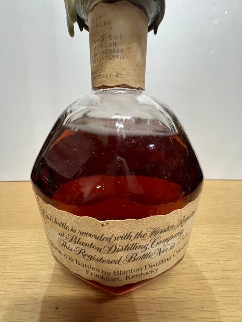 は*都様 blantons BLANTONウイスキー　バーボン　750ml 未開
