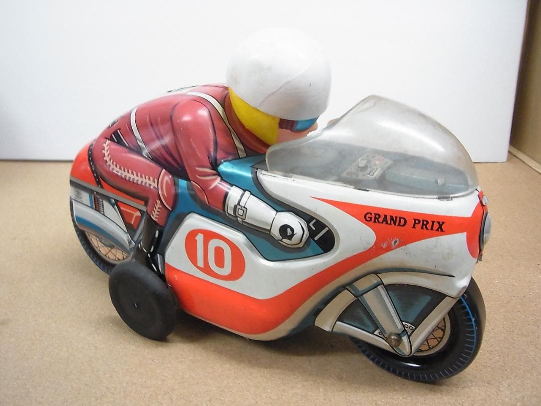 ブリキ　モダントイズ　グランプリレーサー　オートバイ