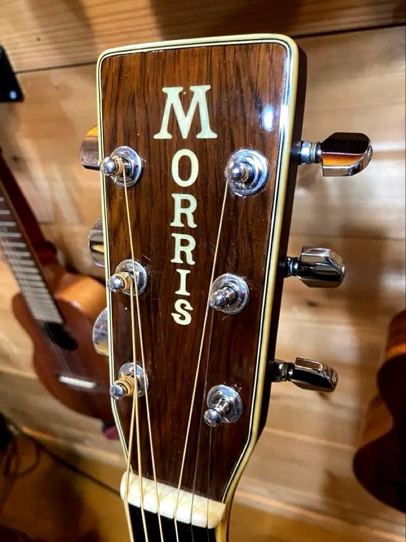 週末値下美品❣️モーリスW-40 ハカランダビンテージ、ピックガード新