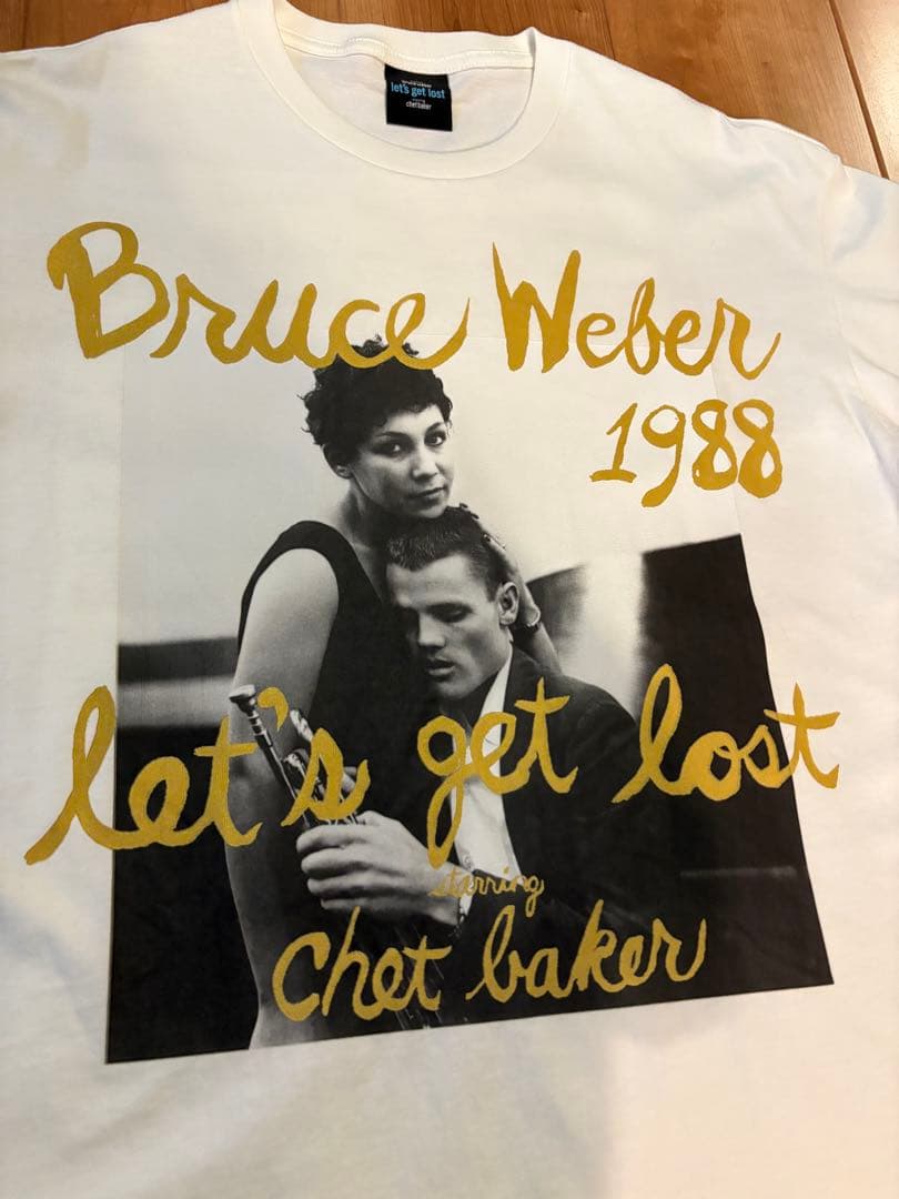 Bruce Weber Let's Get Lost Tシャツ 新品