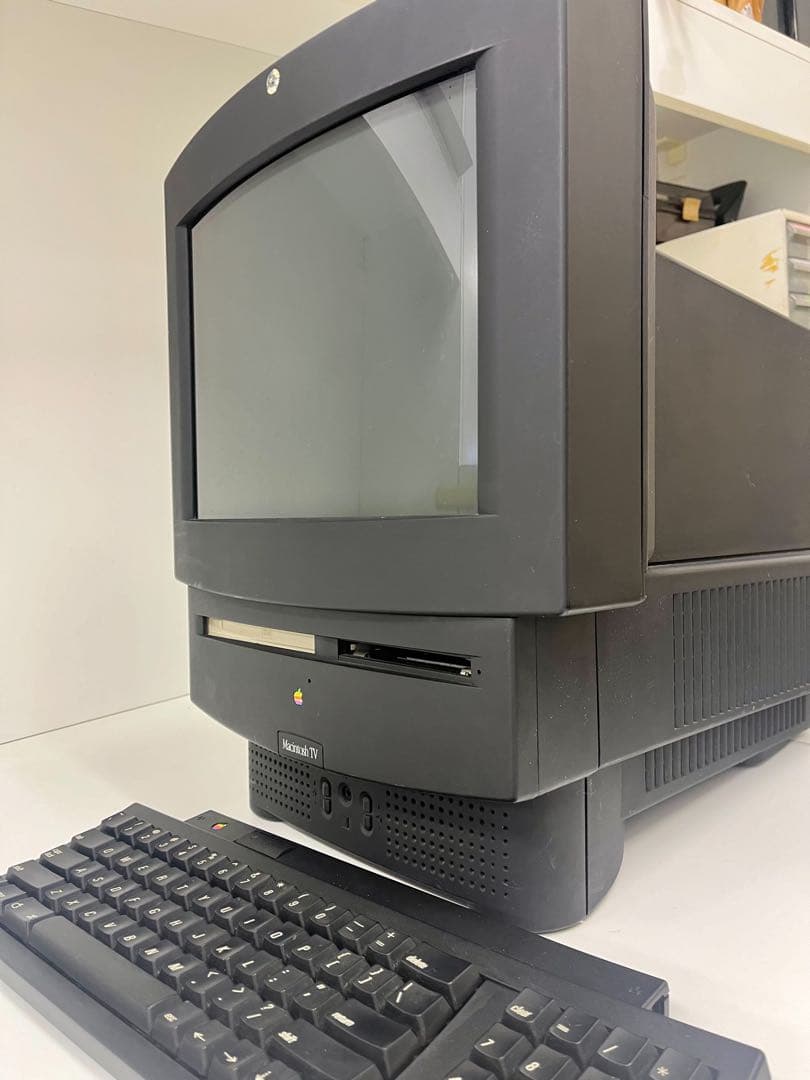 Apple Macintosh TV 1993 黒 キーボード付き
