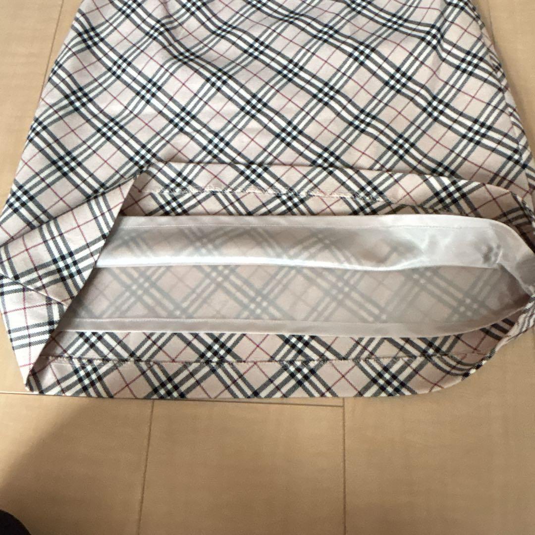 BURBERRY バーバリーブルーレーベル ノバチェック スカート ベルト　38