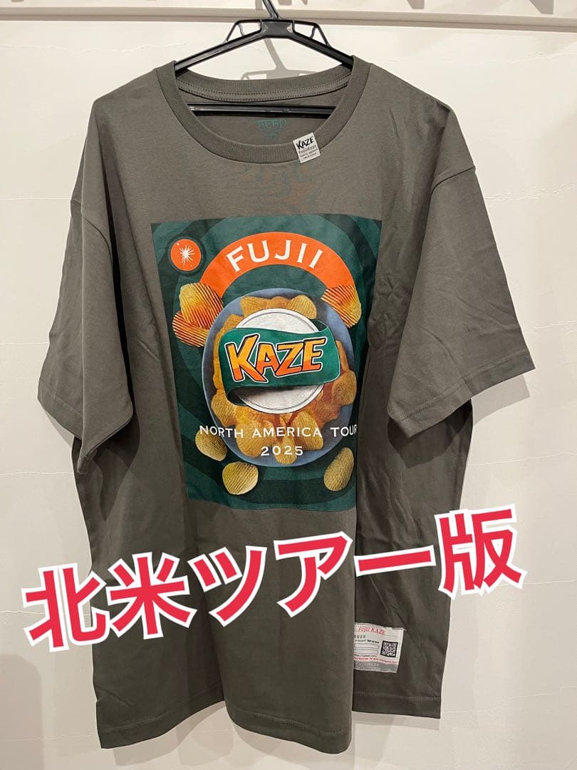藤井風 FUJII KAZE 北米ツアー 2025 Tシャツ (XL)