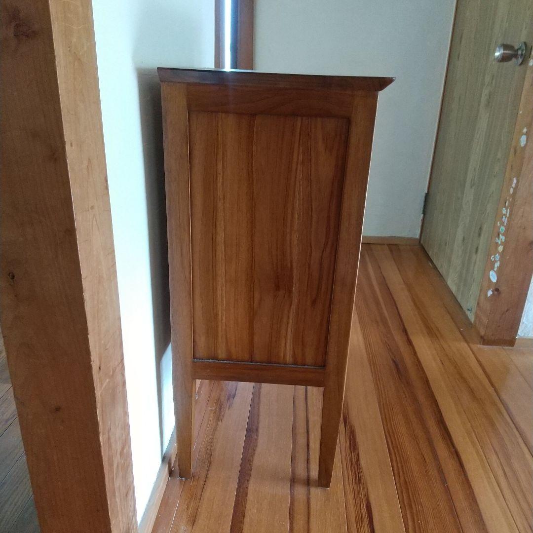 s*a様 アンティーク調 木製チェスト　 サイドテーブル