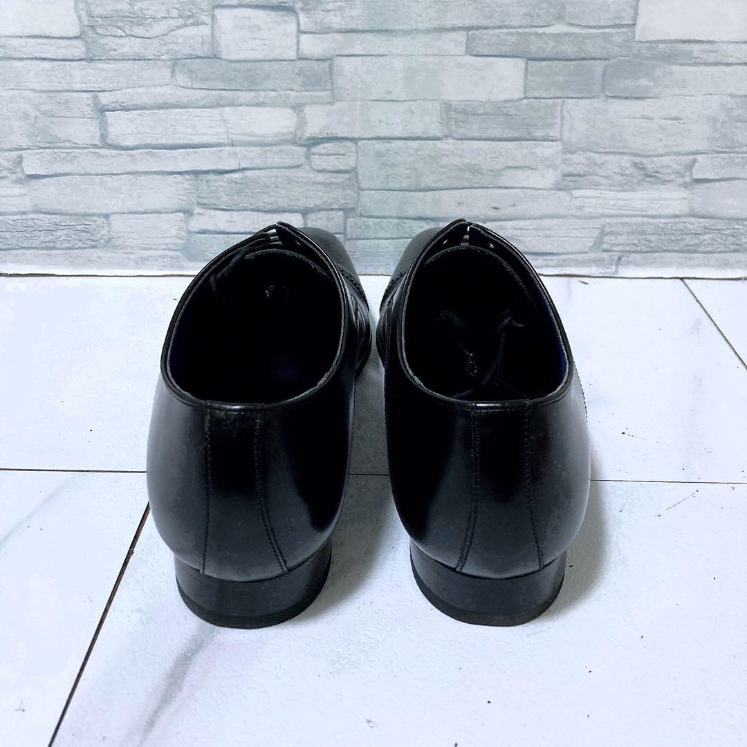 極美品 REGAL 26GR ビジネスシューズ ストレートチップ 黒 26.5