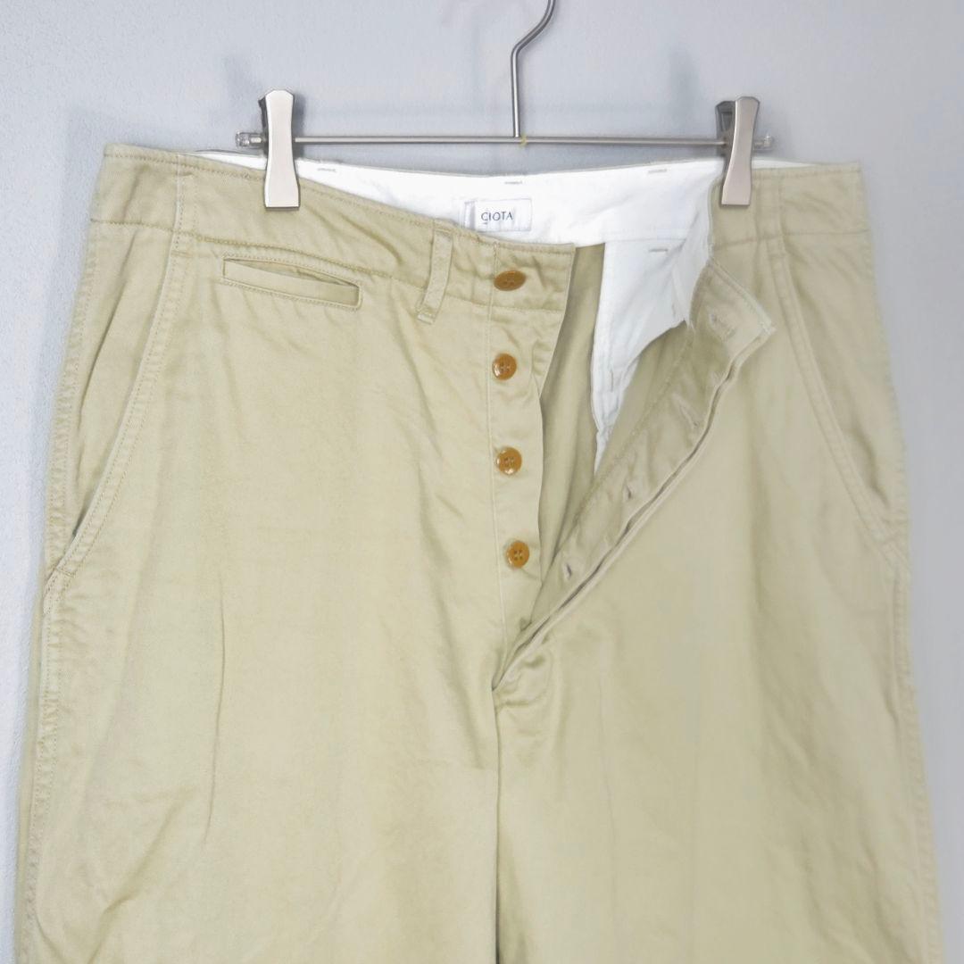 CIOTA スビンコットンウエポンチノパンツ 6