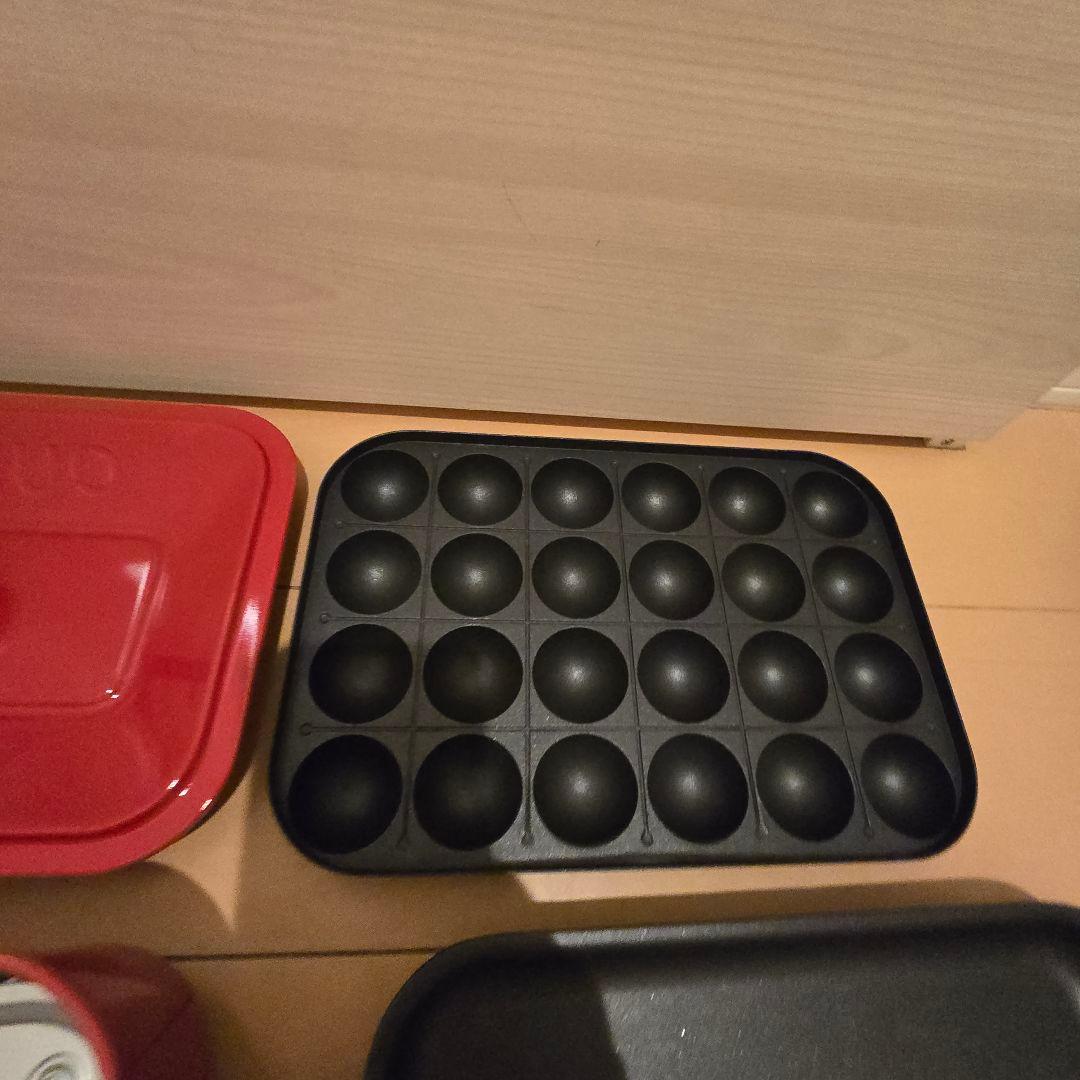 本日限定値下げBRUNO ホットプレート レッド