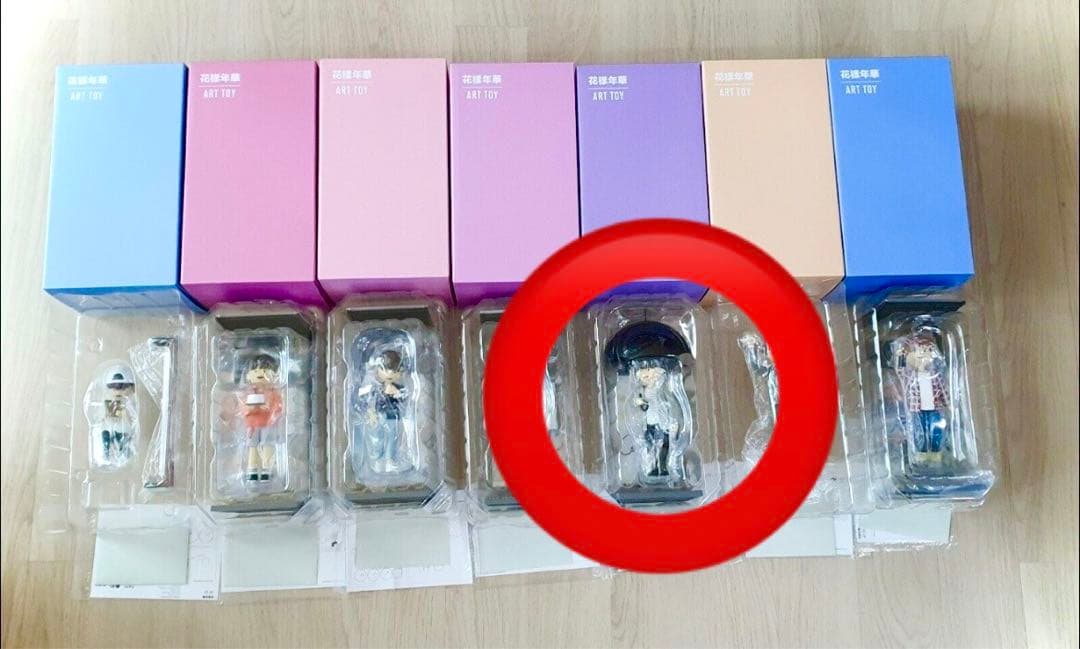 BTS 防弾少年団　花様年華　ART TOY フィギア　トレカ付き