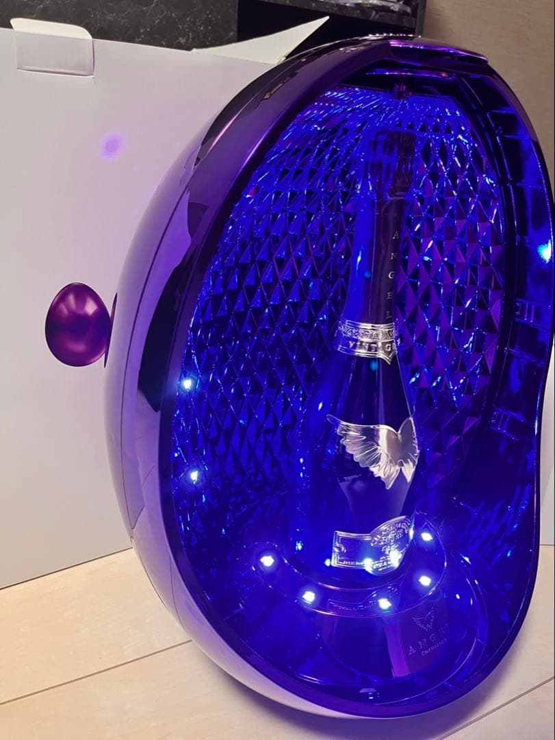 ANGEL 紫色 ボトルケース LEDライト付き