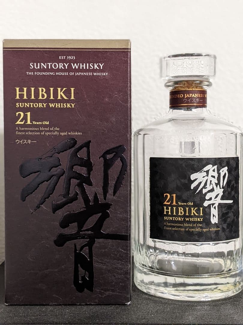 響 21年 空瓶 空き瓶