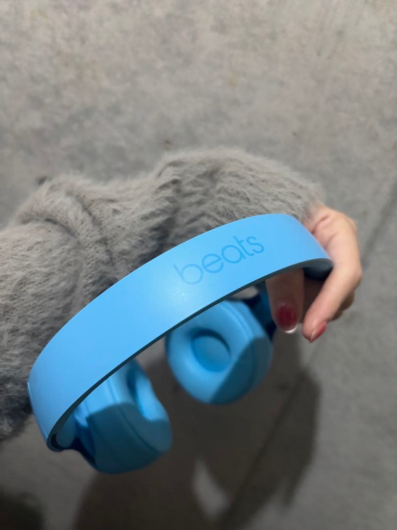 Beats Solo pro light blue 美品　人気色