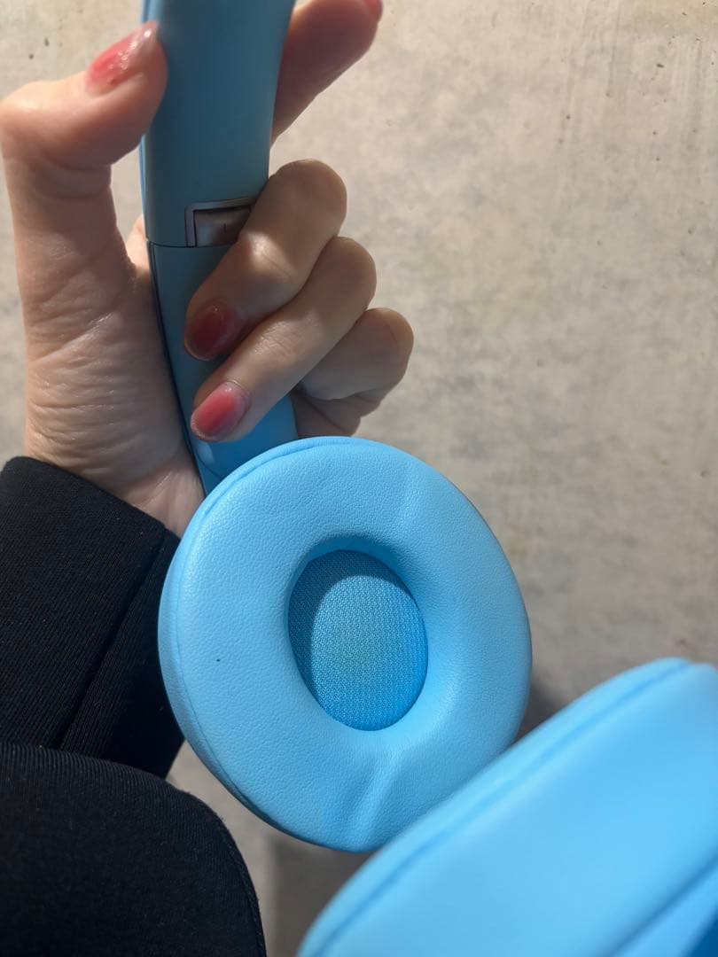 Beats Solo pro light blue 美品　人気色