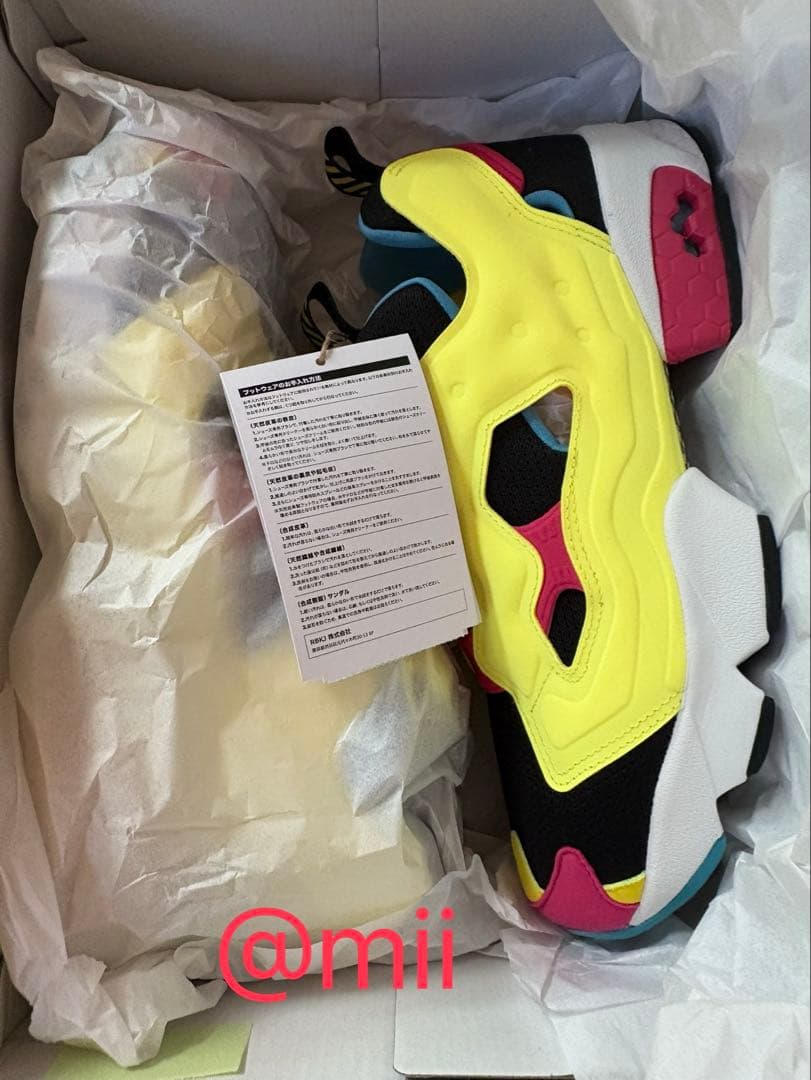 その他 Reebok INSTAPUMP FURY GRAPE BRAIN 27.0