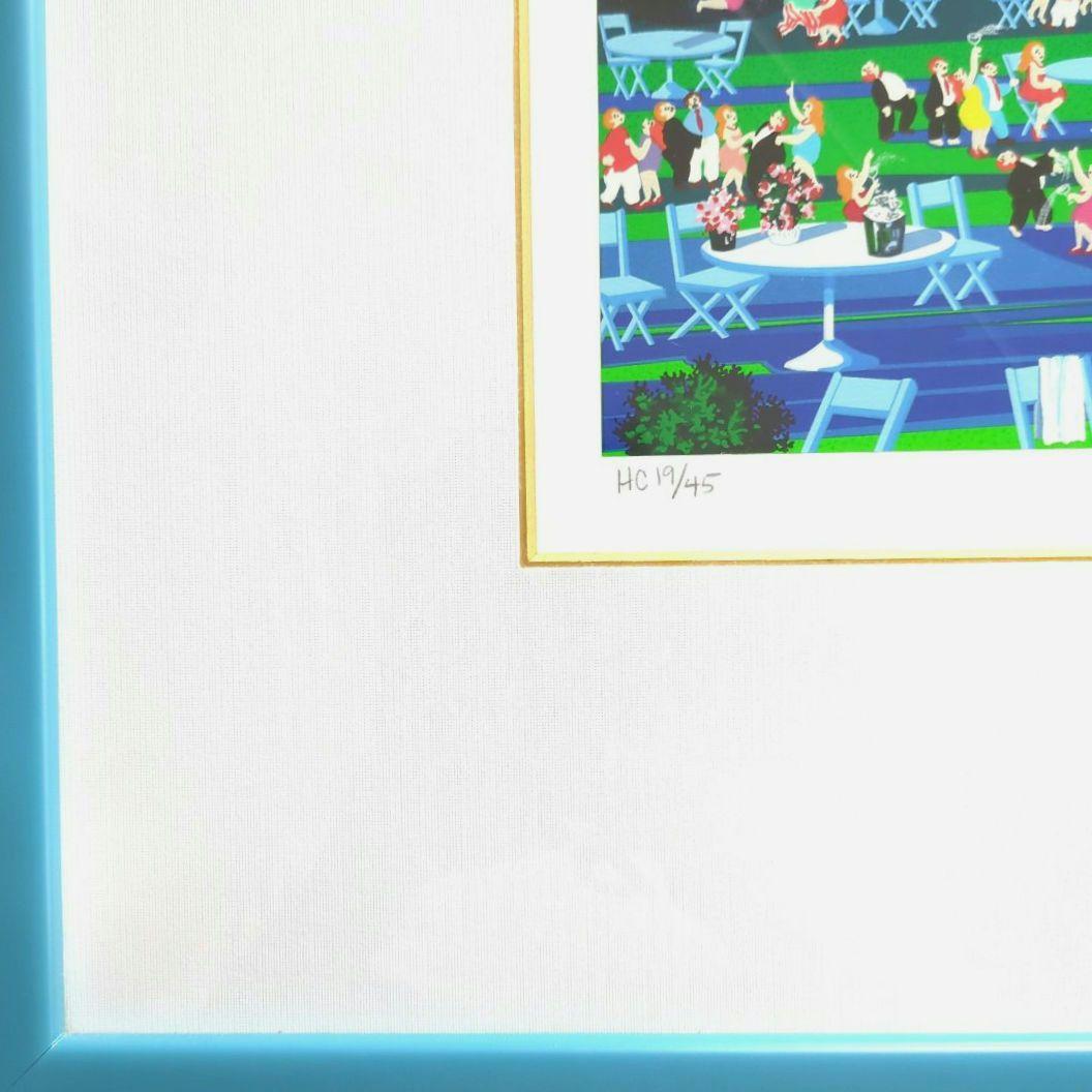 *お値下げ* ヒロヤマガタ「スターライト イブニング」直筆サイン 額縁入り